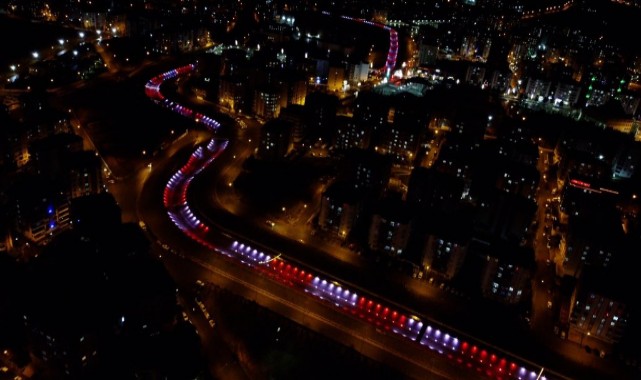 Batman'da dev aydınlatma projesi