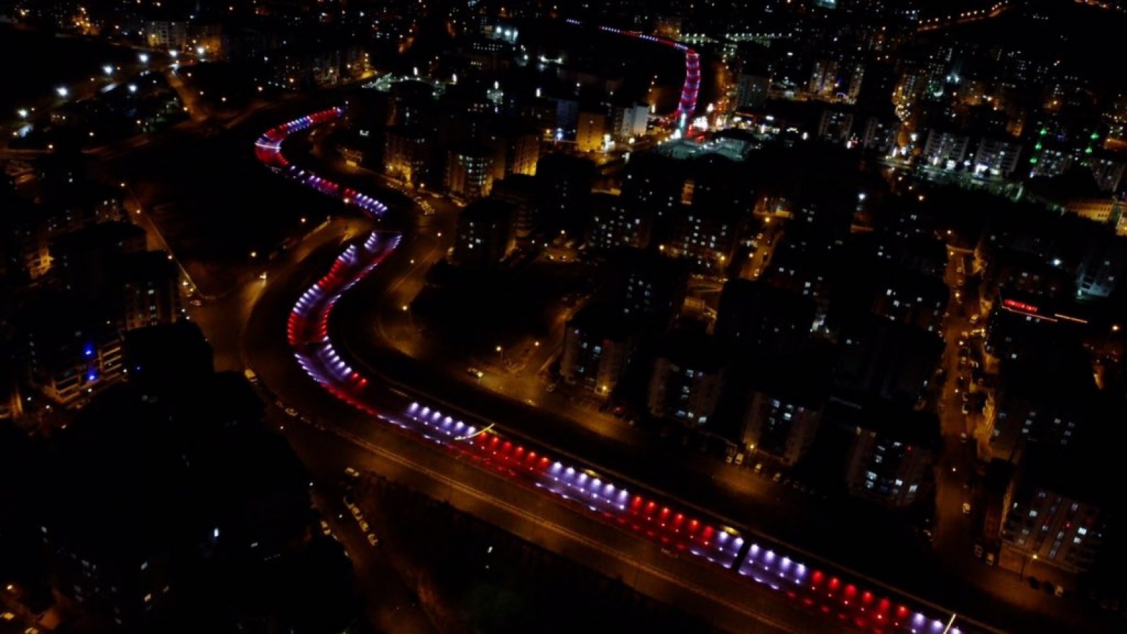 Batman'da dev aydınlatma projesi;