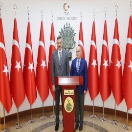 5 yıl görev yaptığı Çorum'a geldi