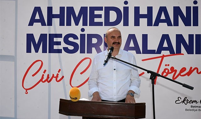 Batman'nın 50 milyon bütçeli mesire alanı için ilk çivi çakıldı!