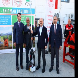 Toprağa can, üreticiye güç veren destek