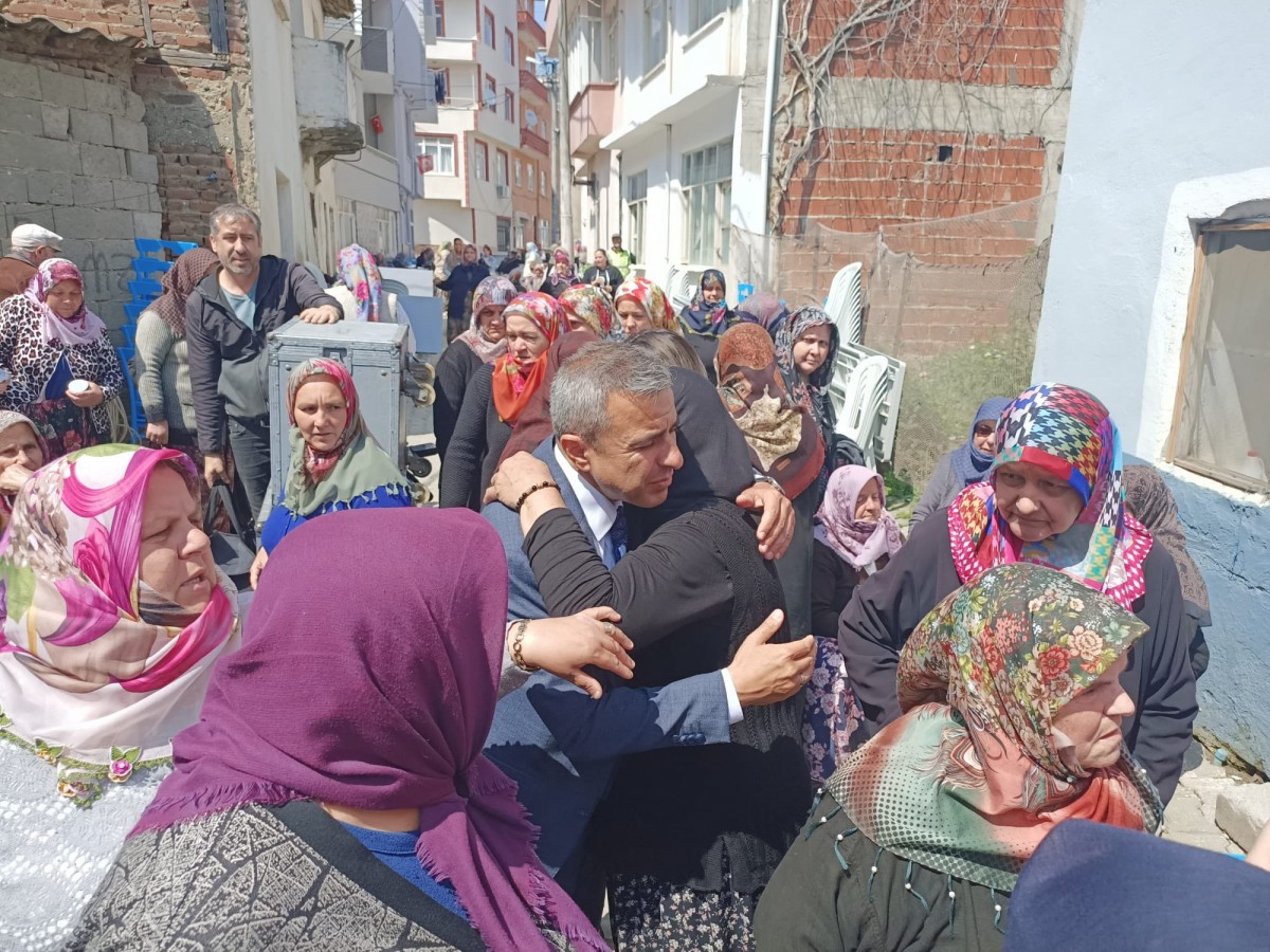 Şehit jandarmanın cenazesinde göz yaşı sel oldu