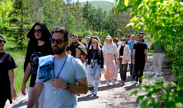 Dünyanın dört bir yanından eko turizmi için Bayburt'a geldiler;