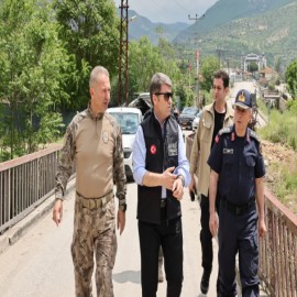 Vali Bakan’dan, Yeşilırmak hattında kritik inceleme!
