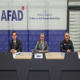 Bingöl'de afet risklerini azaltacak çalışmalar sürüyor