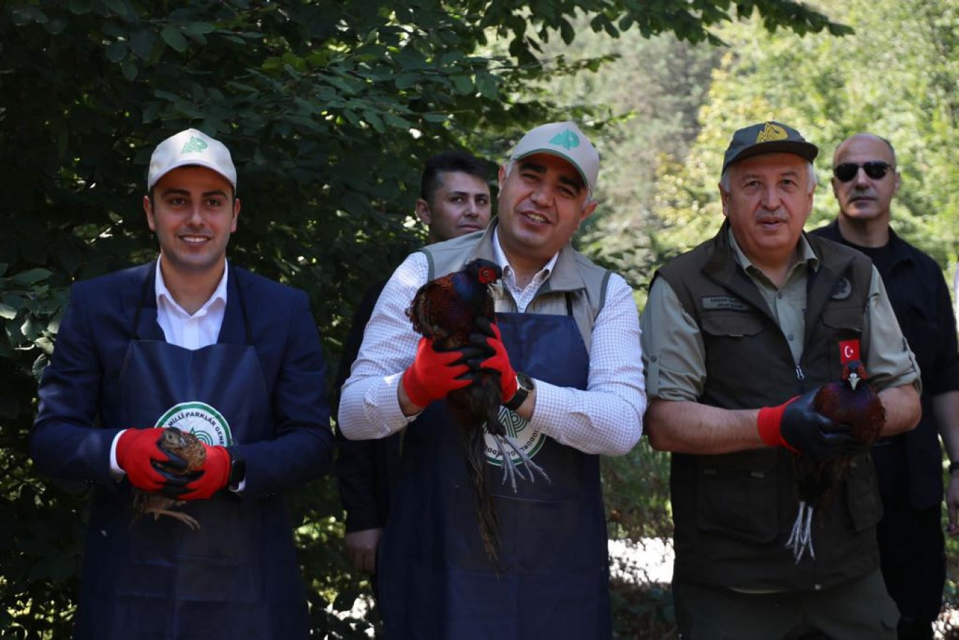 Sülünleri doğa ile buluşturdu