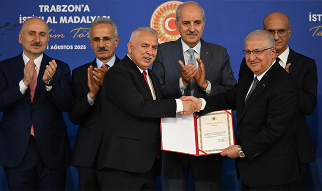 Trabzon'un vatan sevgisi 101 yıl sonra İstiklal Madalyası ile taçlandı;