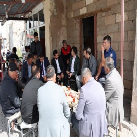 Kaymakam Hasan Ali Kurt’tan Saray esnafına çat kapı ziyaret