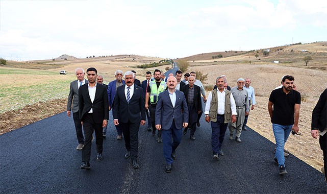 Adıyaman kırsalında sıcak asfalt dönemi başladı