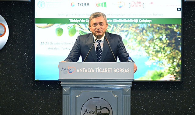 Antalya'da coğrafi işaretli ürünlerin geleceği masaya yatırıldı;