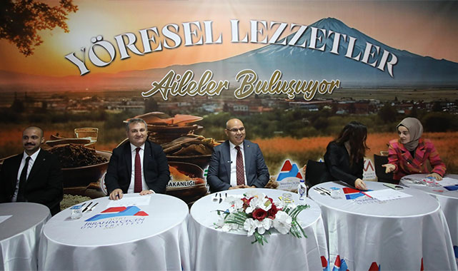 Ağrı’nın yöresel lezzetleri yarıştı, herkes kazandı!;