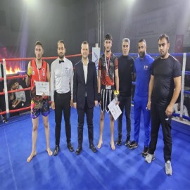 Kaymakam Demirer, uluslararası muaythai heyecanına ortak oldu