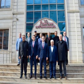 Kaymakam olarak görev yaptığı ilçeyi 20 yıl sonra Vali olarak ziyaret etti