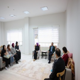 Vali Baydaş, Çocuk Koruma Birimi’ni denetledi