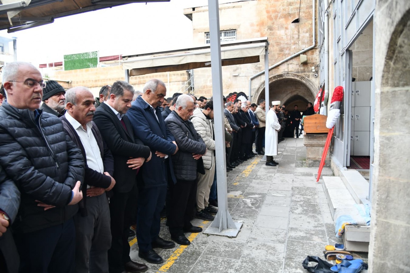 Kaymakam Taşkın'ın babası son yolculuğuna uğurlandı