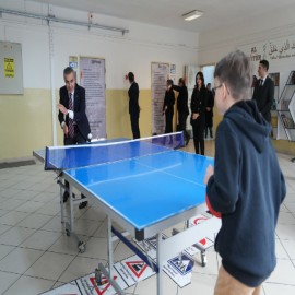 Kaymakam Atasoy, Öğrenci Meclisi Projesini sahada destekledi