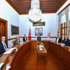 Vali Meftun Dallı  başkanlığında OSB toplantısı