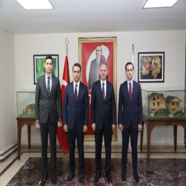 3 kaymakam vekiliyle vedalaştı