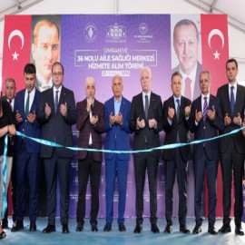 Ümraniye 36 No’lu Aile Sağlığı Merkezi törenle hizmete açıldı