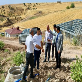 Kaymakam Soysal, önce inceledi sonra talimat verdi