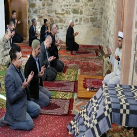 Harput Kalesi Fetih Mescidi'nde 126 yıl sonra tarihi cuma