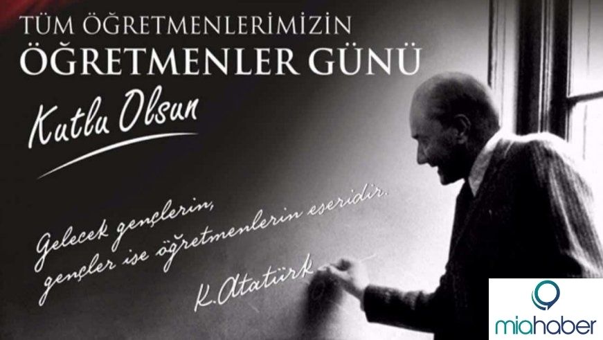 Tüm öğretmenlerimizin 24 Kasım Öğretmenler Günü kutlu olsun!;