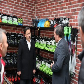 ERVA kar fırtınaları başladı