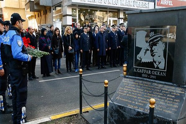 Şehit Ali Gaffar Okkan unutulmadı