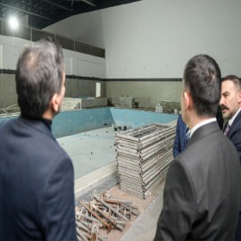 Can Aksoy, atıl halde bulunan Termal Kür ve Tedavi Merkezi’ni inceledi