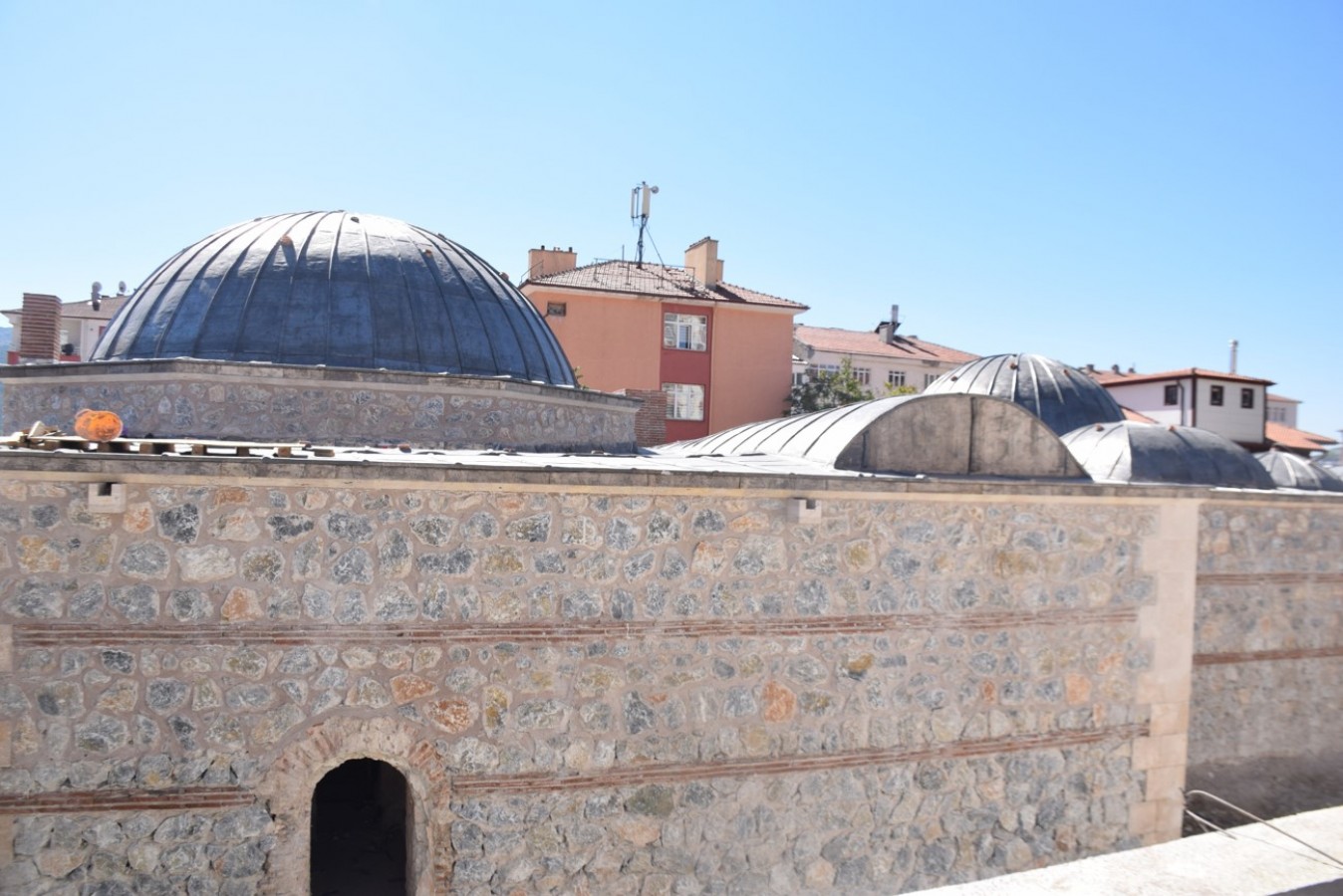 199 yıllık asırlık hamamın restorasyonu tamamlandı;