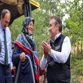 Kapaklı–Abbaslık Köy Yolu’nda BSK kaplama çalışmaları başladı