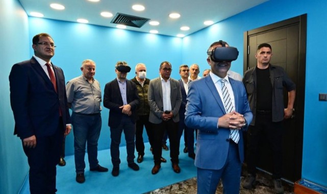 İnteraktif Taşkın Müzesi’nde sanal taşkın anını yaşadılar