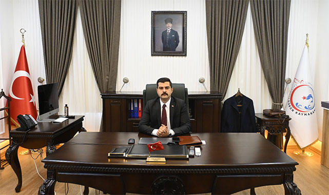 Gürün'e atanan Kaymakam Özkan, göreve başladı;
