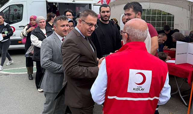 Kaymakam Yavuz'dan kan bağışı için çağrı: Gelin birlikte umut olalım