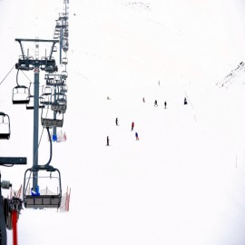 "Hesarek Kayak Merkezi, kış sporlarının yeni gözdesi"