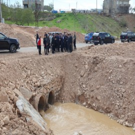 Vali Kızılkaya Şirvan ve Kurtalan’da incelemelerde bulundu