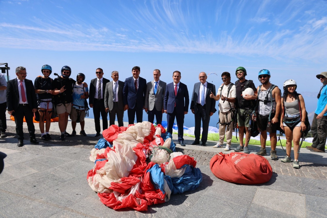 Fethiye’de Yamaç Paraşütü Dünya Kupası heyecanı