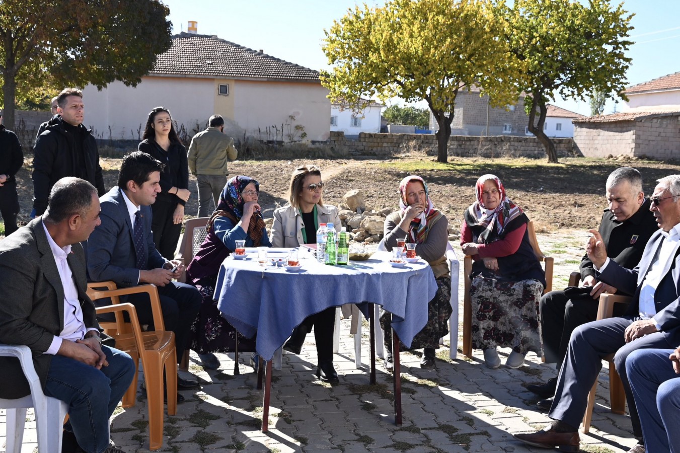 Hacıbektaş köylerinin sorunlarını dinledi;