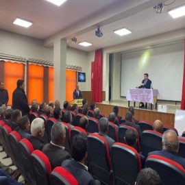 Kaymakamdan, muhtarlara söz