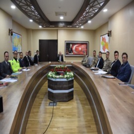 "Birimlerimiz huzur ve güvenlik için hizmette"
