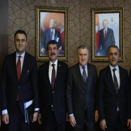 Kaymakam İmrak, Ankara'da temaslarda bulundu