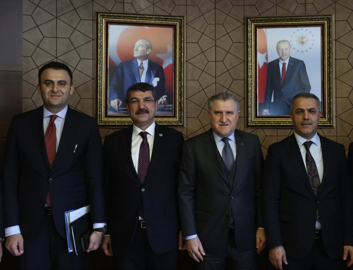 Kaymakam İmrak, Ankara'da temaslarda bulundu