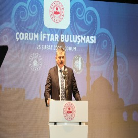 Bakan Çiftçi, 5 yıl valilik yaptığı Çorum’a bu kez bakan olarak gitti