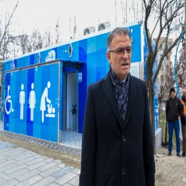 Şehir merkezi ve ilçelere modüler WC