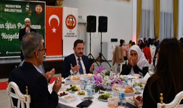 Gönül sofrasında şehit aileleri ve gazileri ağırladı