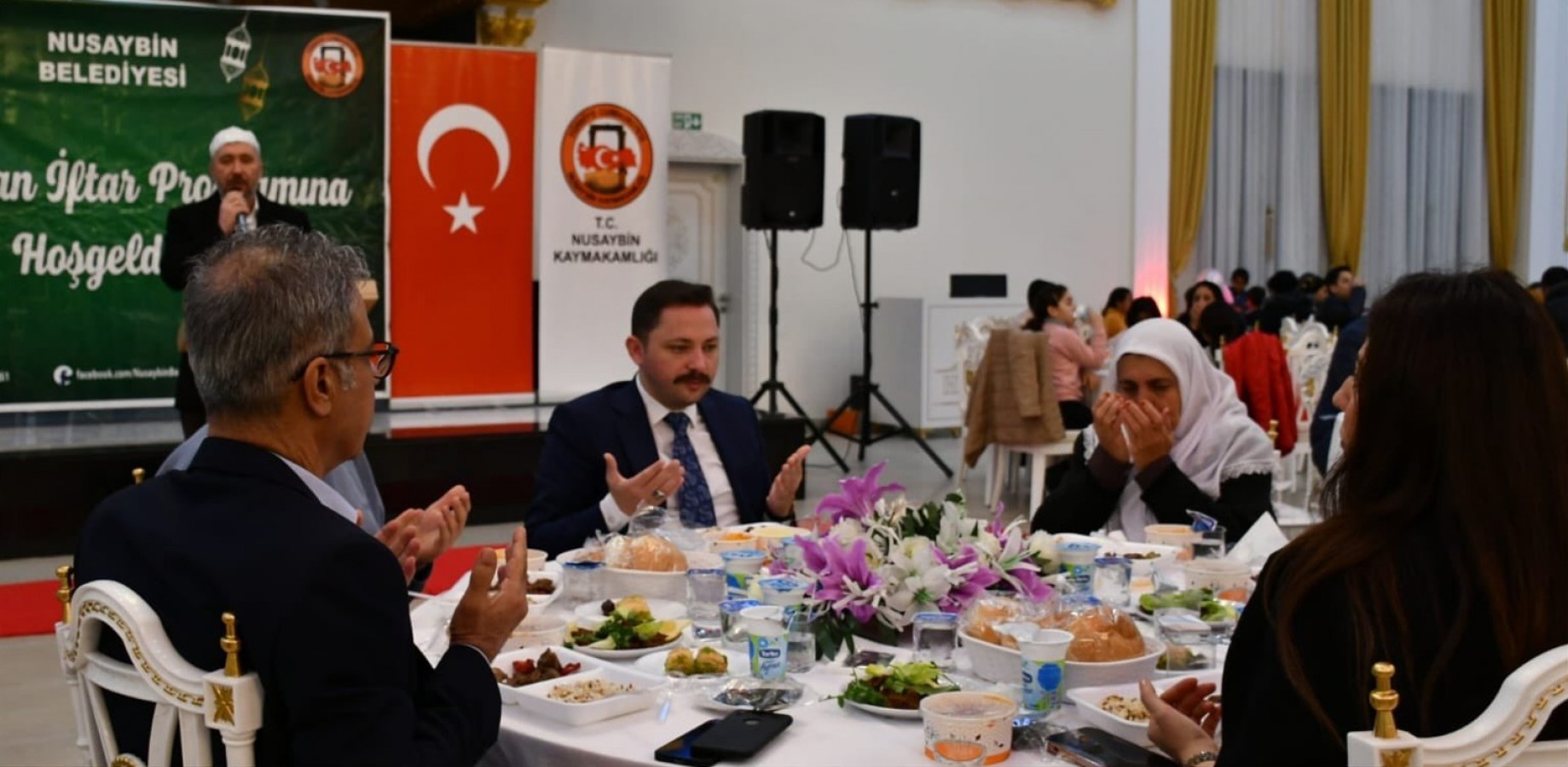 Gönül sofrasında şehit aileleri ve gazileri ağırladı