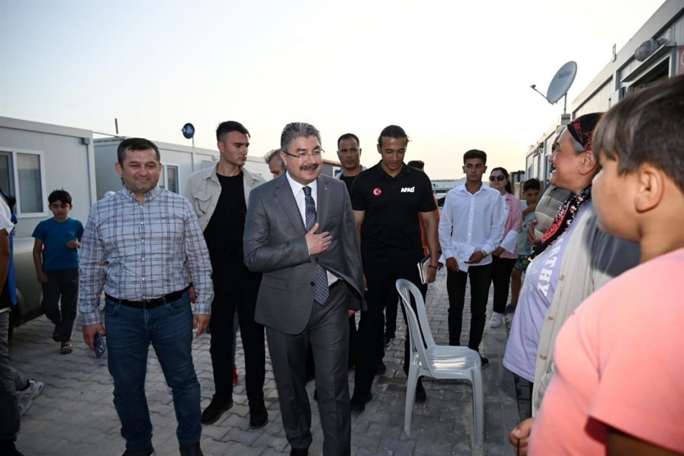 “Her zaman yanınızdayız”;
