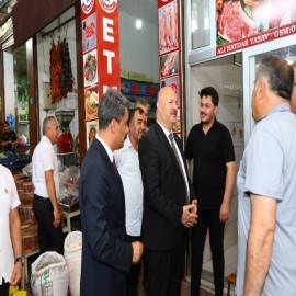 “Esnafımız, emeği ve alın teriyle ilçenin ticari hayatına değer katıyor”
