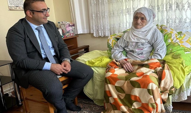 Hayır duasını aldı