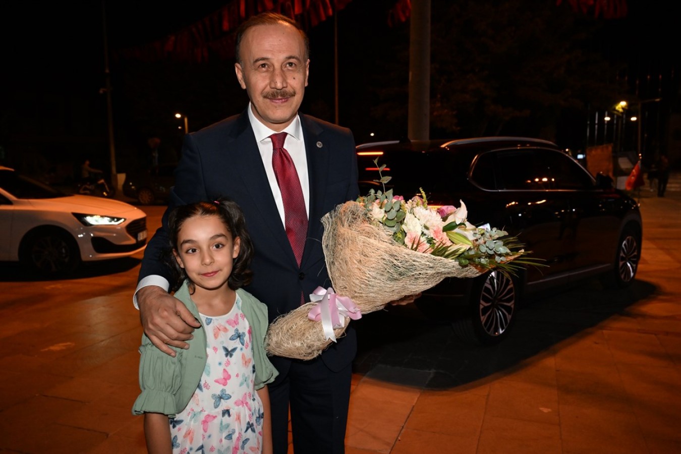 Sevilen Vali Abdullah Erin, göreve başladı;